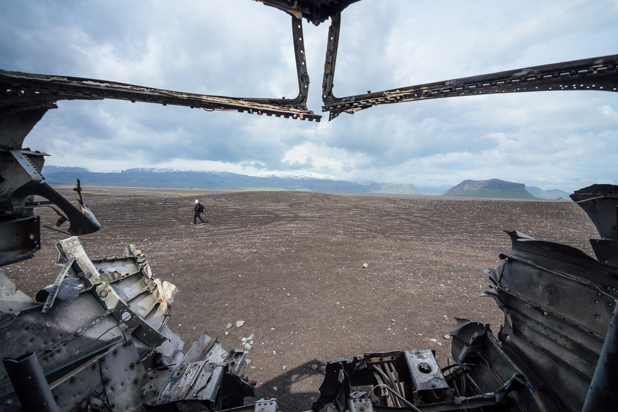 Plane Wreck en Islandia