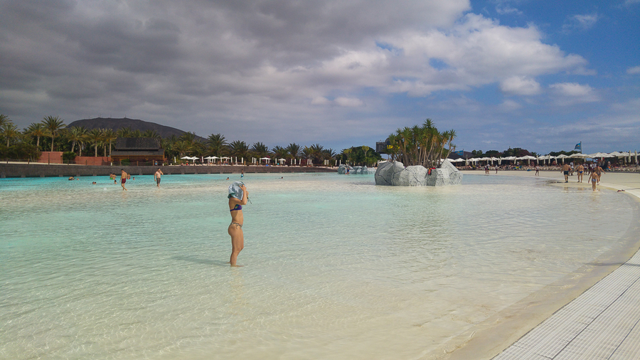 playa de relax en siam park