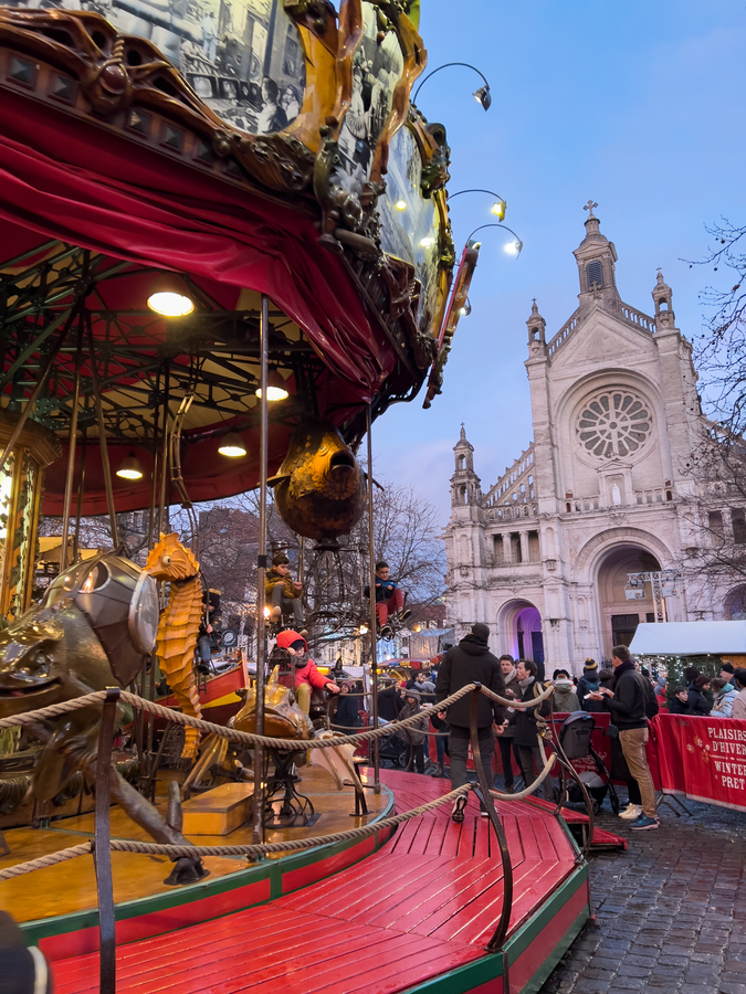 Plaza de Sainte Catherine en Bruselas