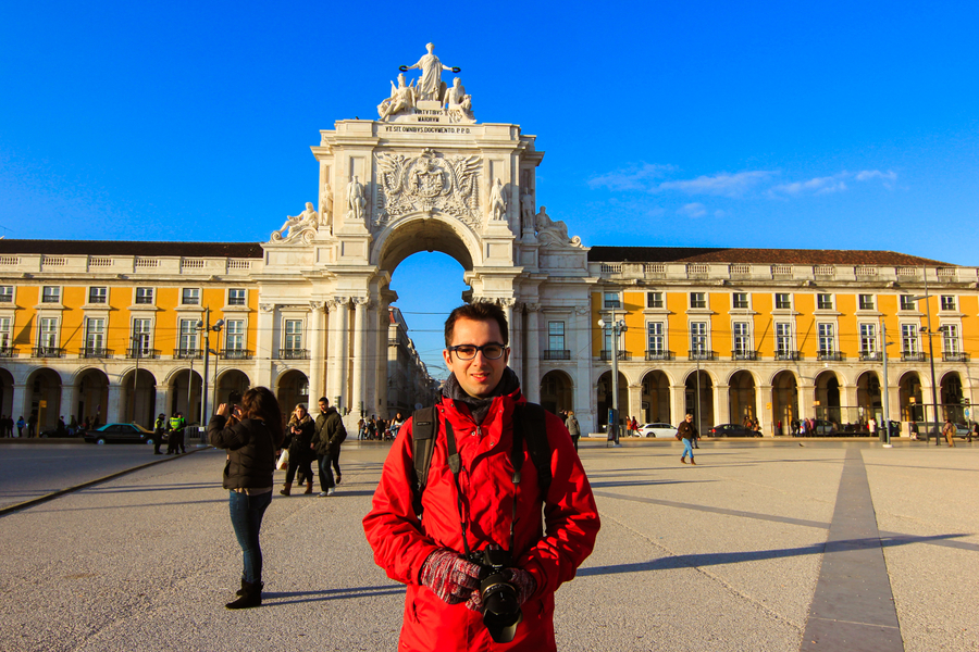 Plaza del Comercio en Lisboa