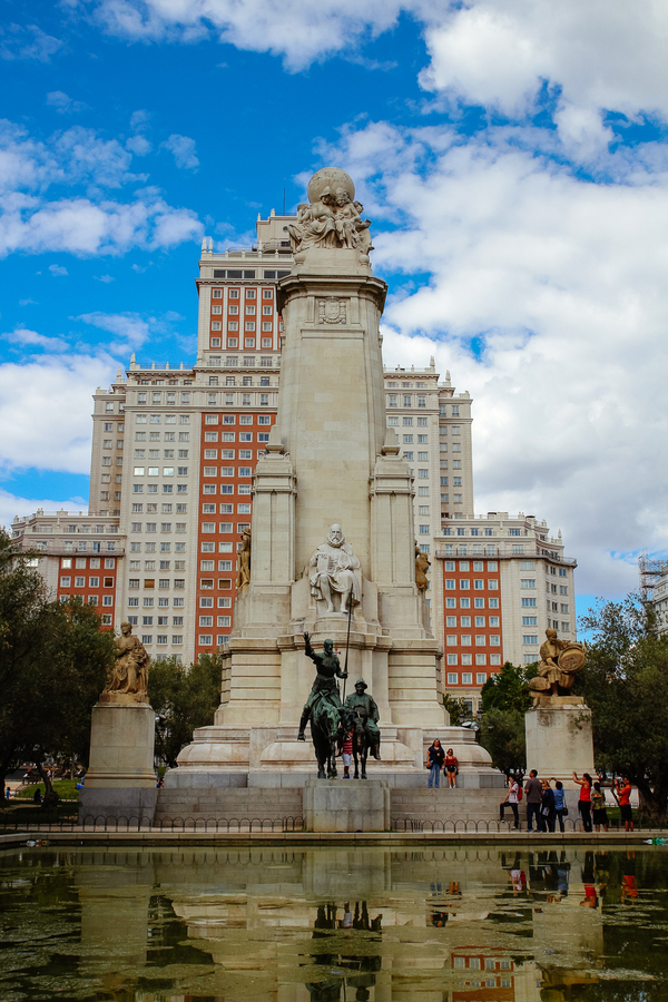 Plaza EspaÃ±a en Madrid en 4 dias