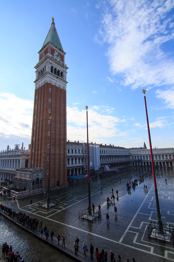 Plaza de San Marcos y el Campanile Qué cosas ver en la plaza de San Marcos en un viaje a Venecia