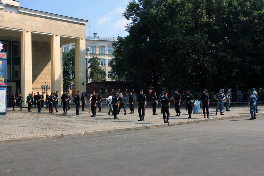 Policias en Moscu Policias en Moscu