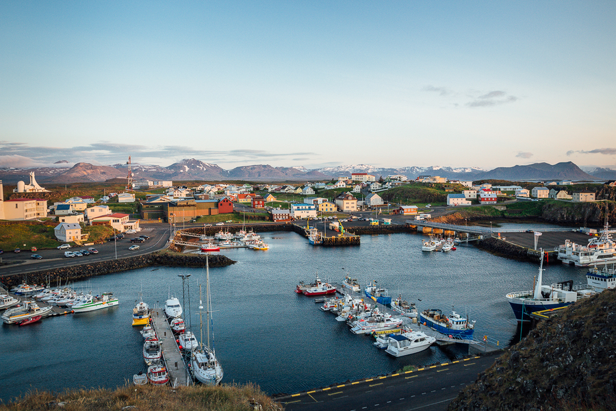 Pueblo mas bonito Islandia Stykkisholmur