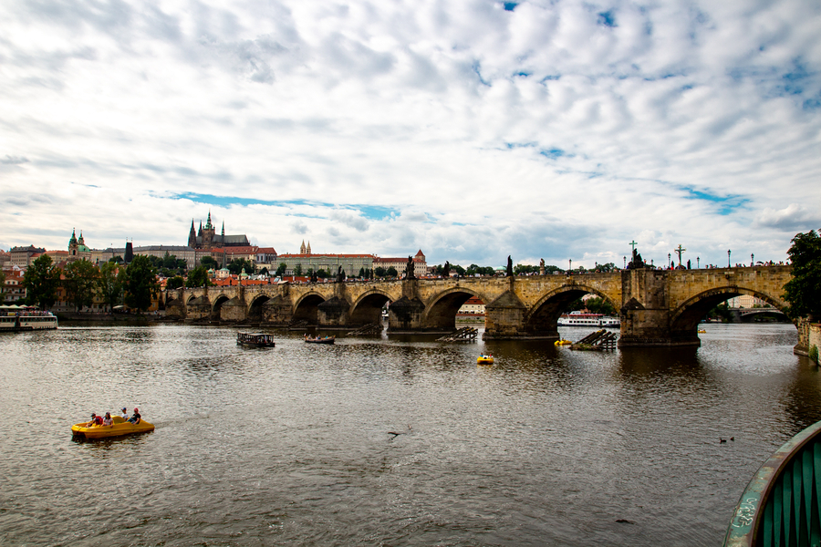 Puente de Carlos en Praga