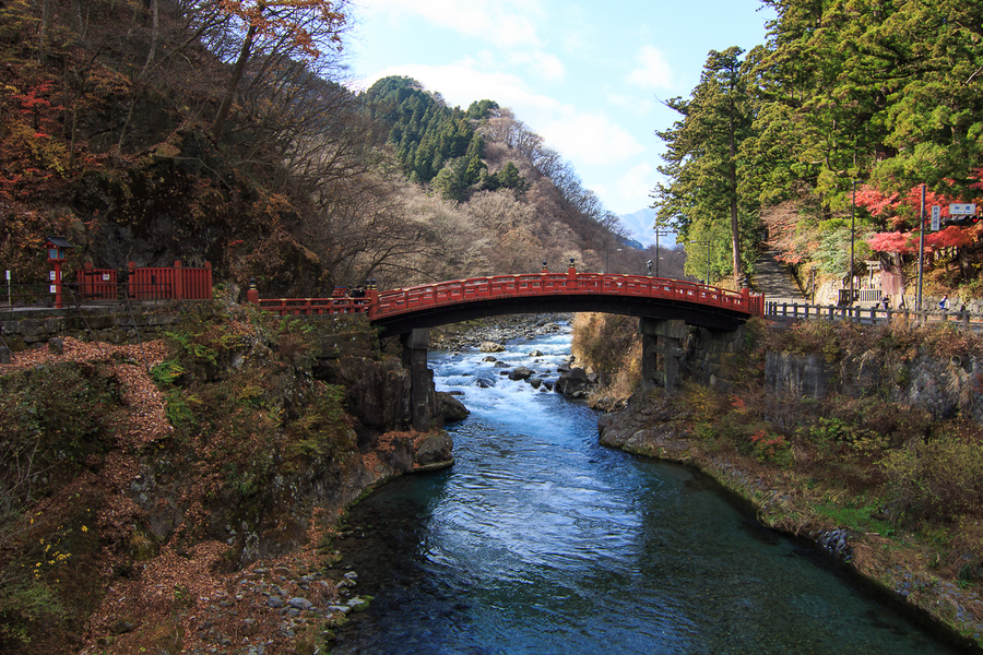 Puente en Nikko Japon Puente en Nikko Japon
