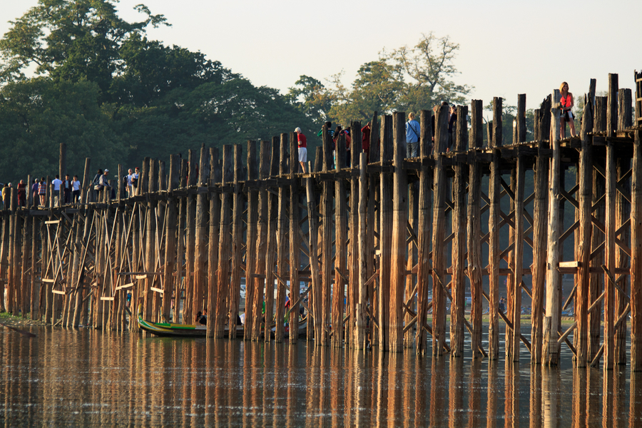 Puente de teca U-Bain Puente de teca U-Bain