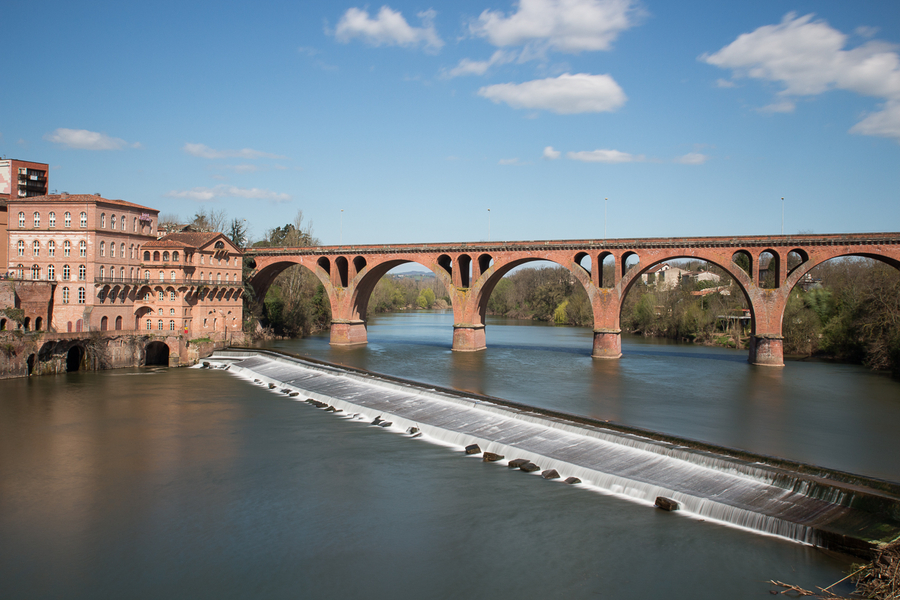 Puente sobre el Tarn en Albi