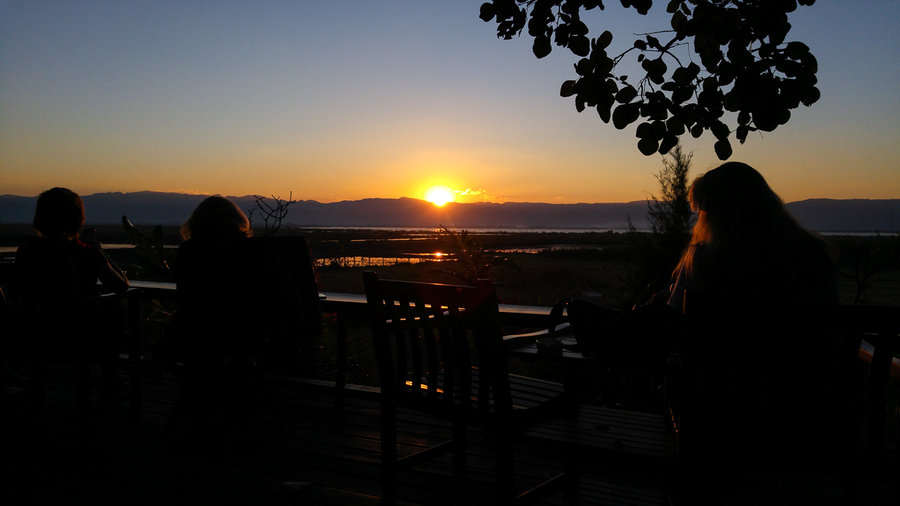 Puesta de Sol desde la terraza Puesta de Sol desde la terraza
