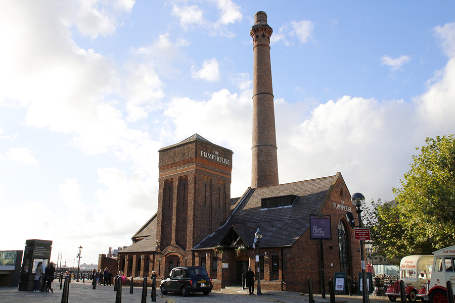 Pumphouse in Albert Docks