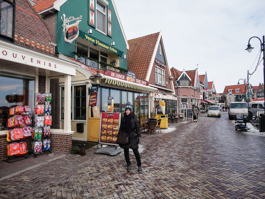 Que ver en Amsterdam Calles del puerto de Volendam Que ver en Amsterdam Calles del puerto de Volendam