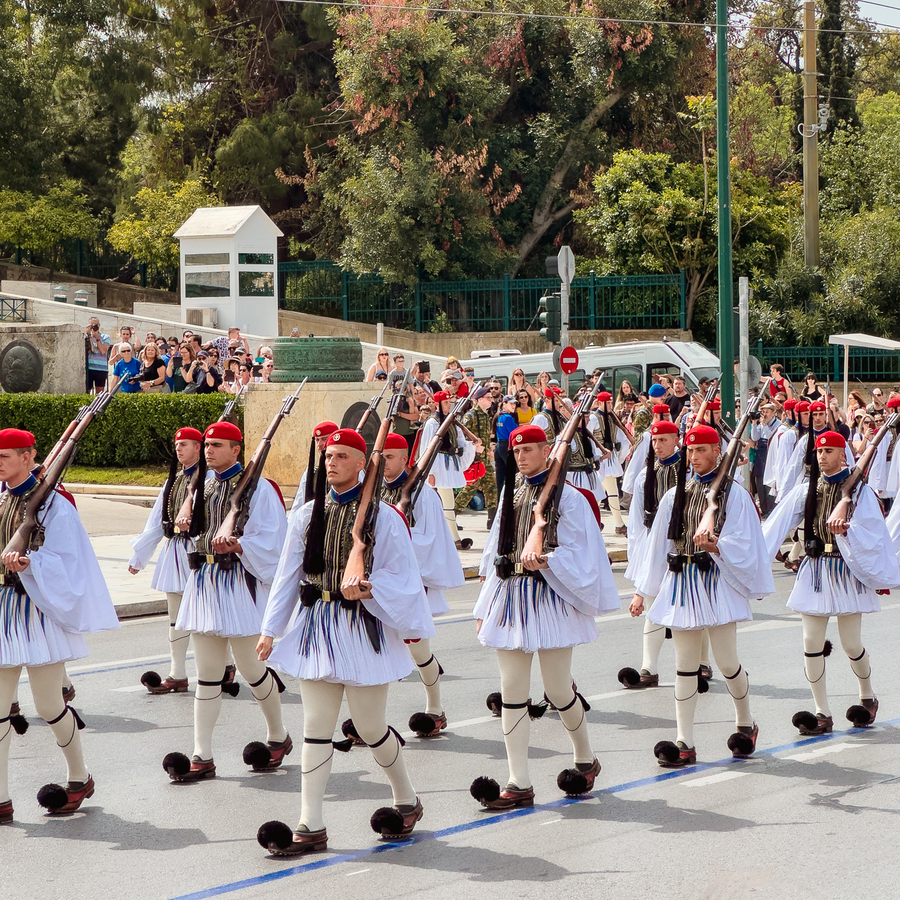 Que ver en Atenas en 2 dias Evzones