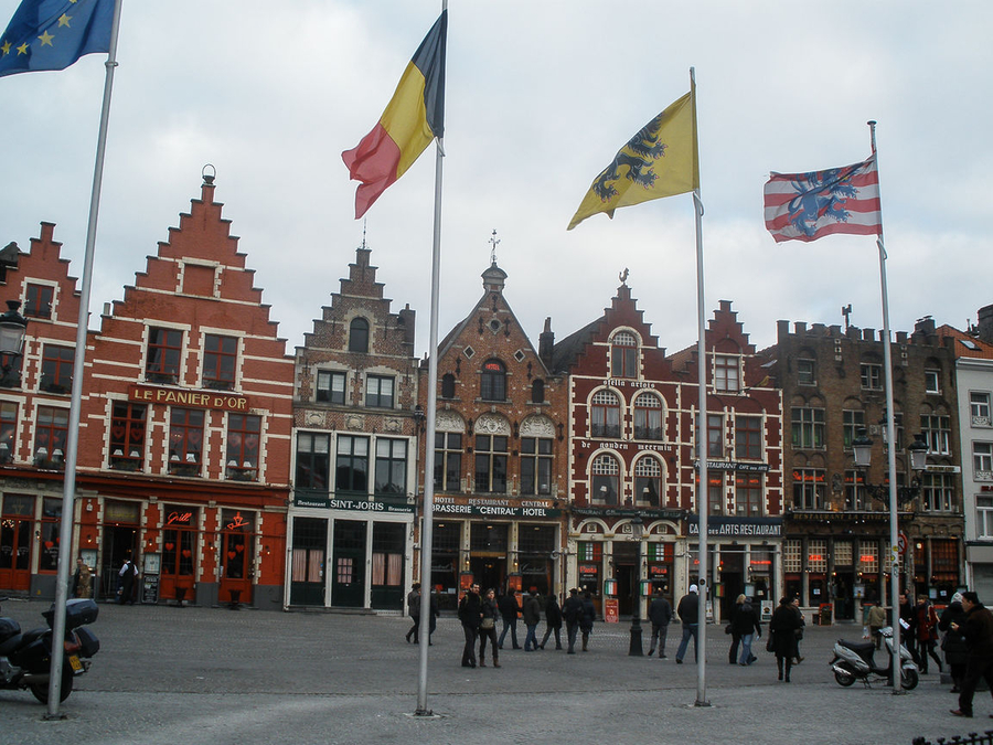 Que ver en Brujas Plaza Grote Markt