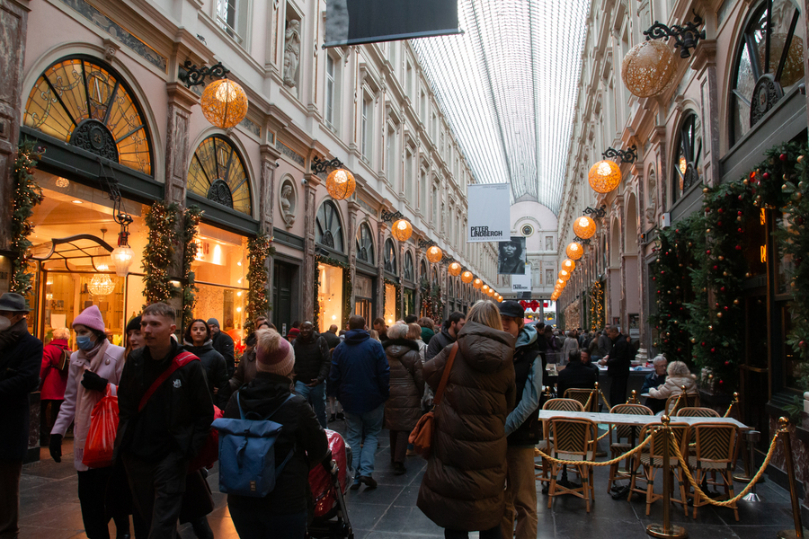 Que ver en Bruselas Galerias Saint Hubert