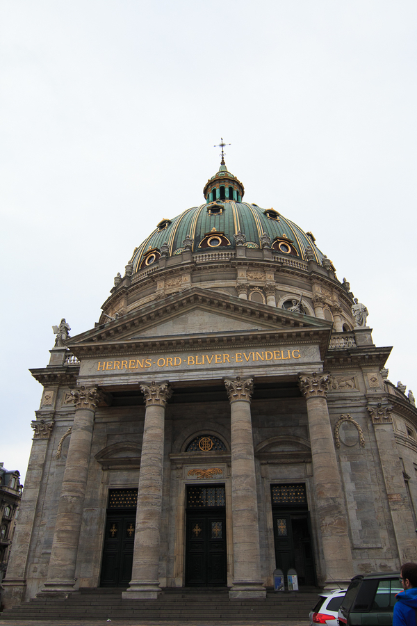 Que ver en Copenhague iglesia de marmol