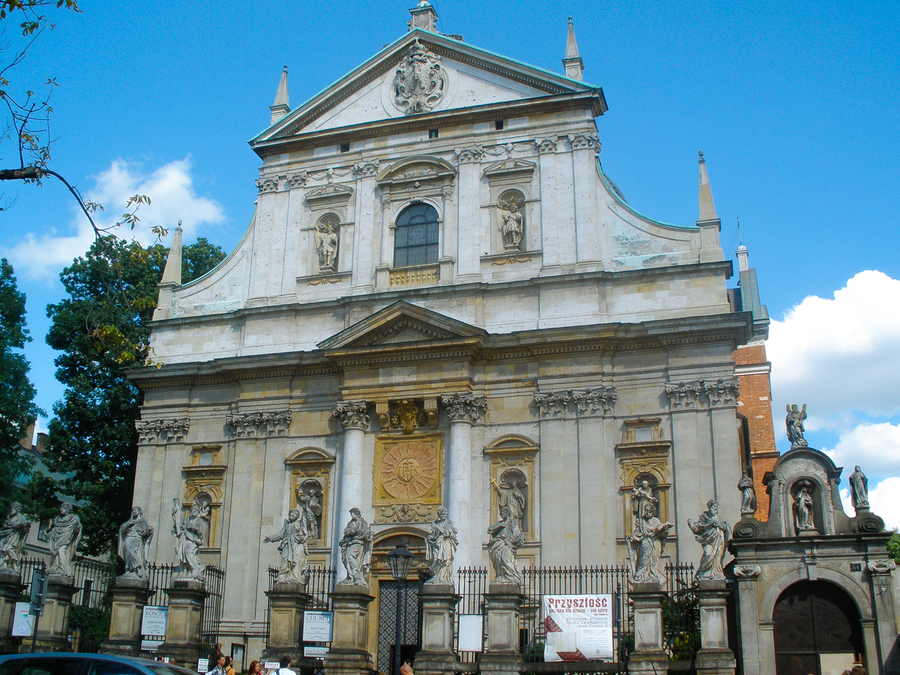Que ver en Cracovia Iglesia de San Pedro y San Pablo