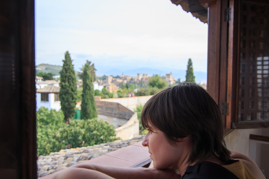 Que ver en Granada - Contemplando las vistas al Albaicín