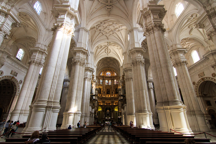 Que ver en Granada - Nave central de la Catedral Que ver en Granada - Nave central de la Catedral