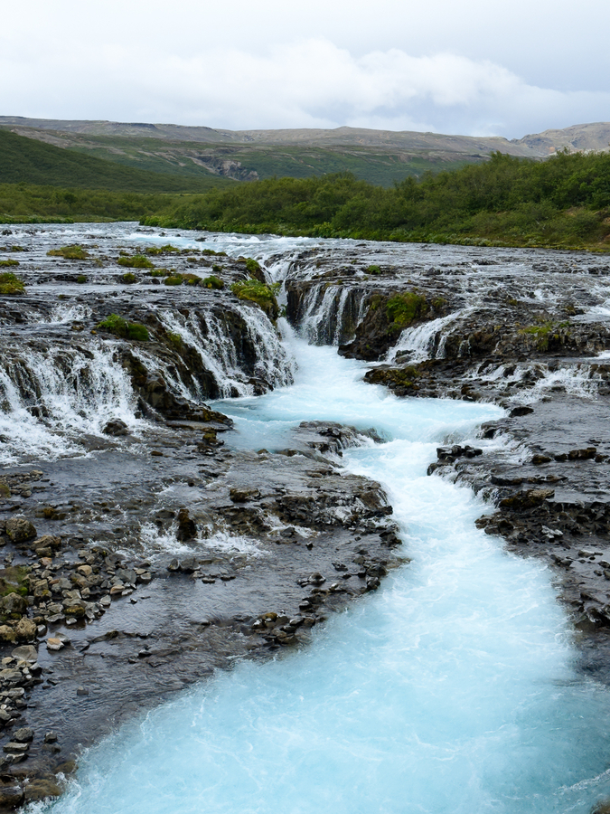 Que ver en Islandia catarata Bruarfoss