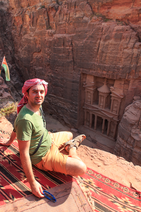 Que ver en Jordania Mirador Tesoro Petra Que ver en Jordania Mirador Tesoro Petra