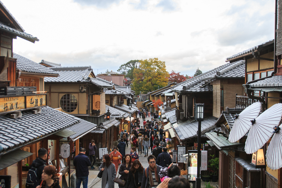 Que ver en Kioto Barrio Hagashiyama calle de Ninenzaka Que ver en Kioto Barrio Hagashiyama calle de Ninenzaka