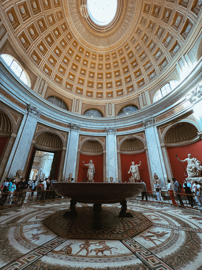 Que ver en los Museos Vaticanos Sala Redonda