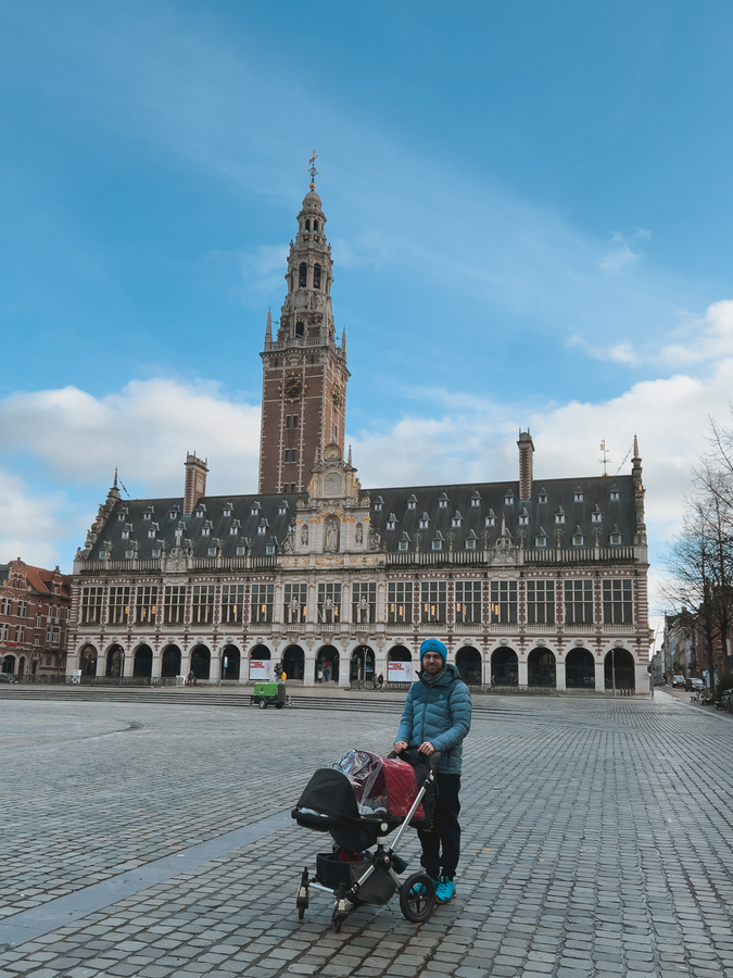 Que ver en Lovaina plaza ladeuzeplein