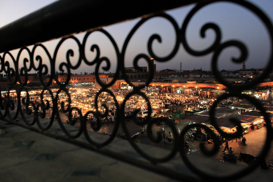 Que ver en Marrakech Yamma el Fna de noche Que ver en Marrakech Yamma el Fna de noche