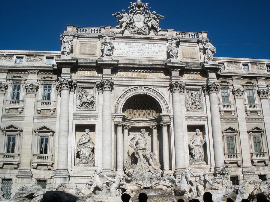 que ver en roma fontana di trevi