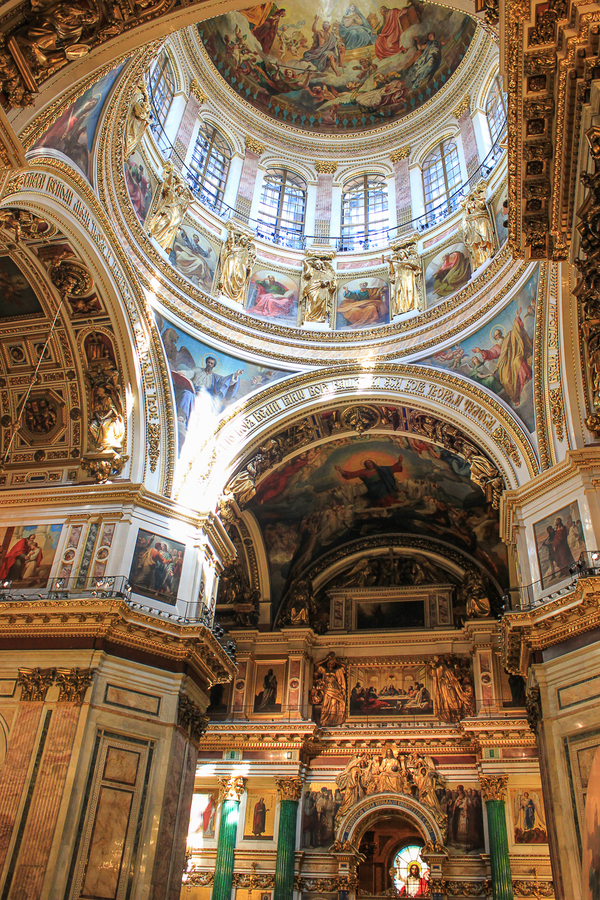 Que ver en San Petersburgo - Interior de San Isaac Que ver en San Petersburgo - Interior de San Isaac