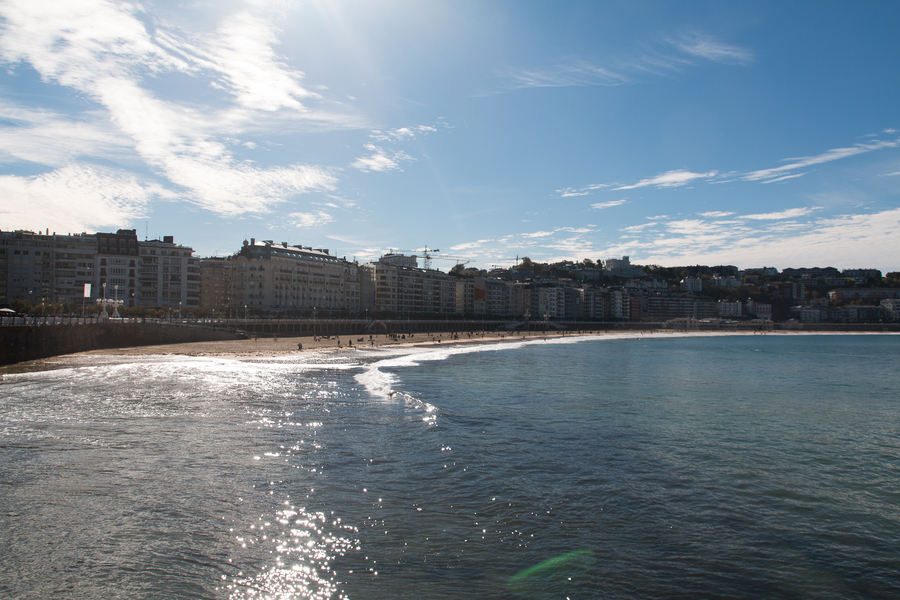 Que ver en San Sebastian Playa de la Concha