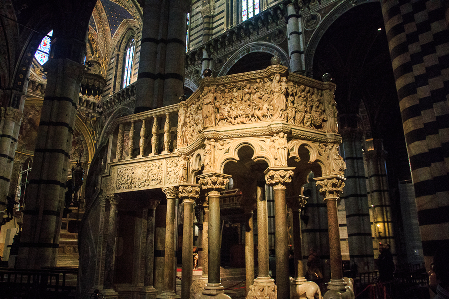 Que ver en Siena Pulpito Catedral de Siena Que ver en Siena Pulpito Catedral de Siena