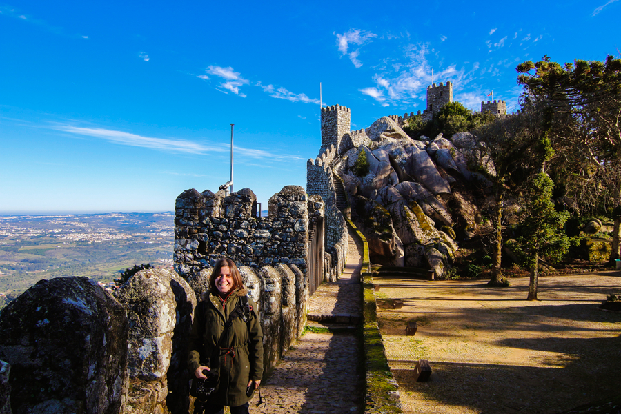 Que ver en Sintra Castillo dos Mouros