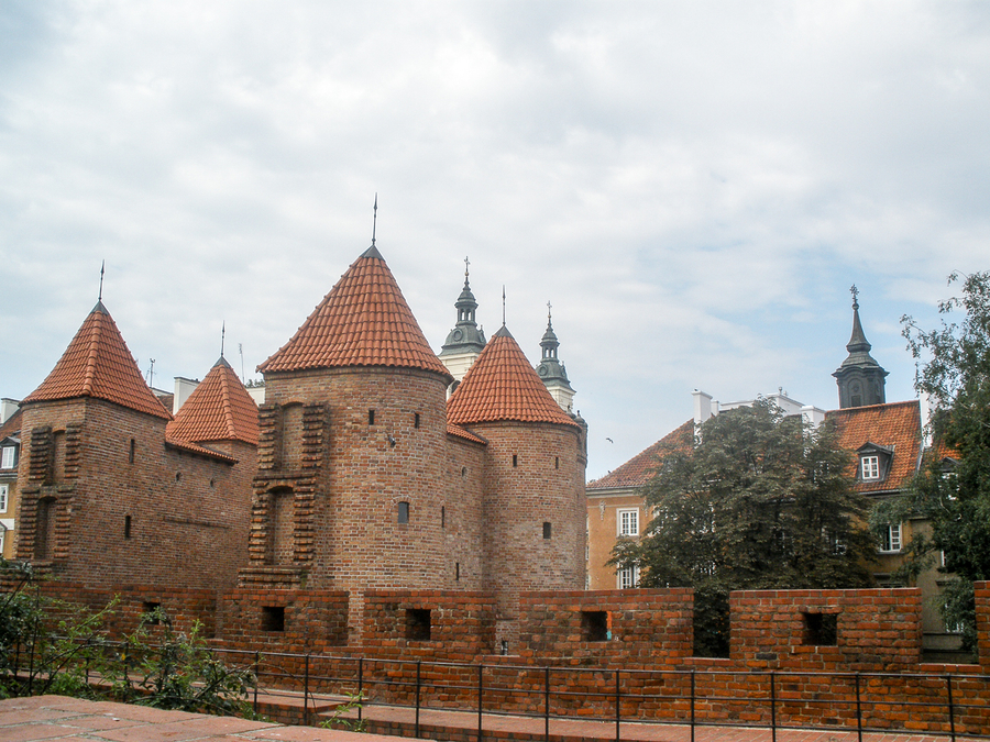 Que ver en Varsovia murallas de la barbacana Que ver en Varsovia murallas de la barbacana