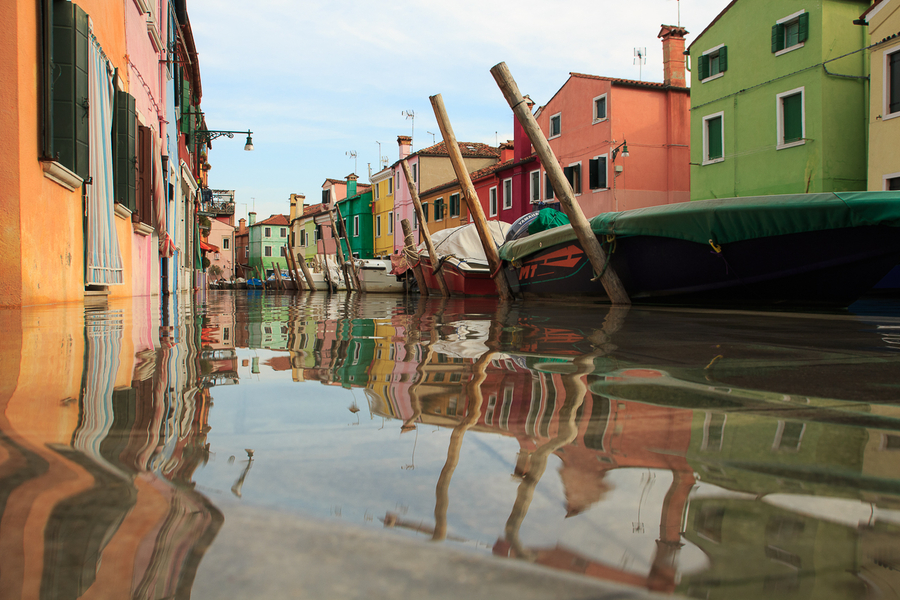 Que ver en Venecia - Burano en Aqua Alta Que ver en Venecia - Burano en Aqua Alta
