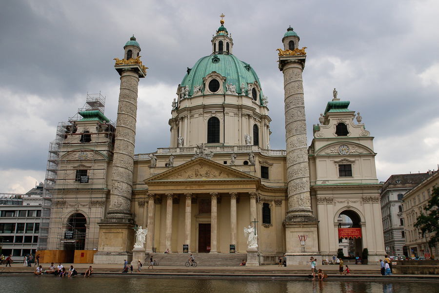Que ver en Viena - Karlskirche Que ver en Viena - Karlskirche