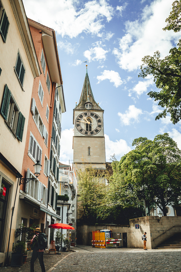 Que ver en Zurich Iglesia de San Pedro