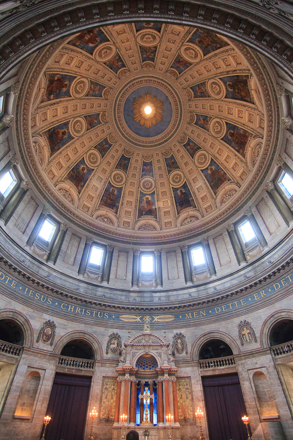 Que visitar en Copenhague interior Marmorkirken