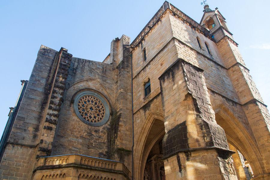 Que visitar en San Sebasian Iglesia San Vicente