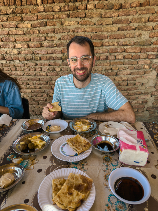 Que ver en Egipto, desayuno en Bisaw