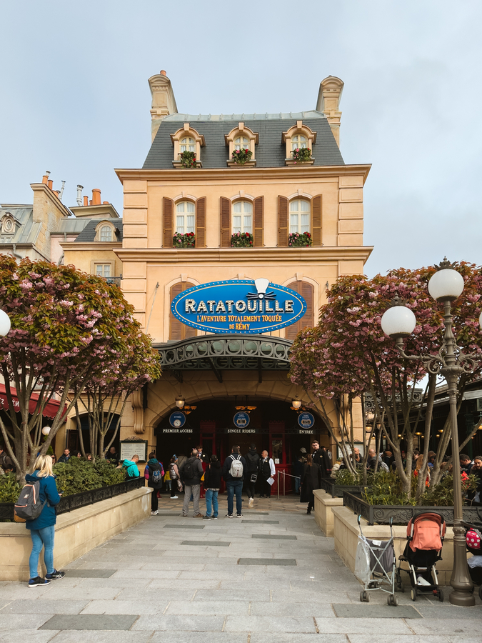Ratatouille atraccion Disneyland Paris