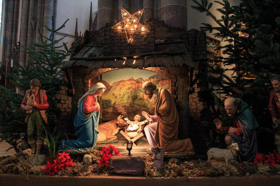 Pesebre de la Iglesia de Rebeauville Pesebre de la Iglesia de Rebeauville