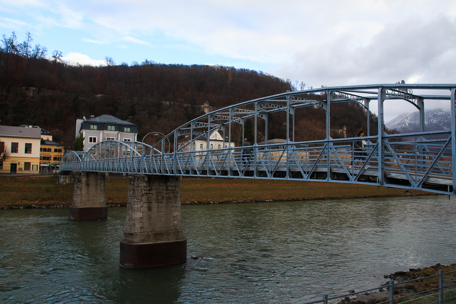 Rio Salzach Salzburgo