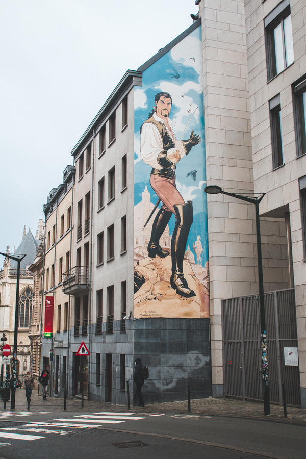 Ruta del comic en Bruselas en 4 dias