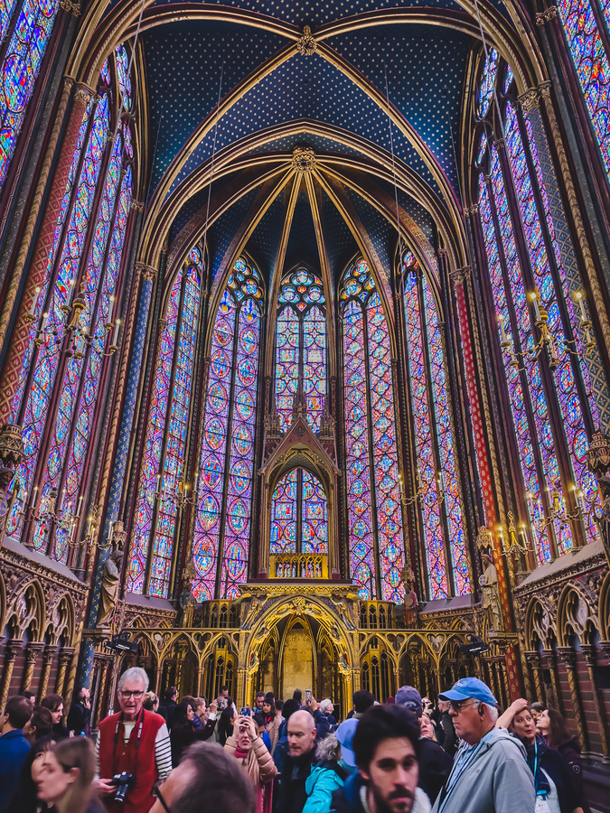 Sainte Chapelle Paris en 3 dias