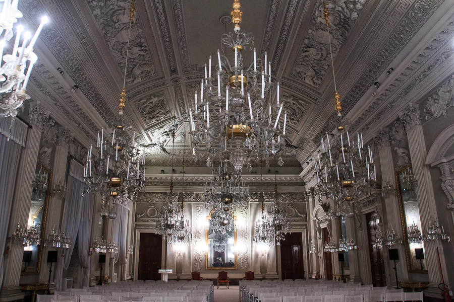 Sala blanca Palazzo Pitti en Florencia Top Museos de Florencia: Palazzo Pitti