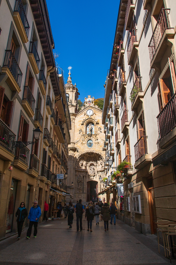 Santa Maria del Coro en San Sebastian