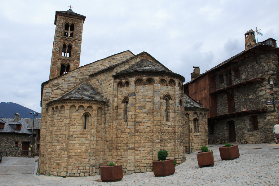 Santa Maria de Taull en la Vall de Boi