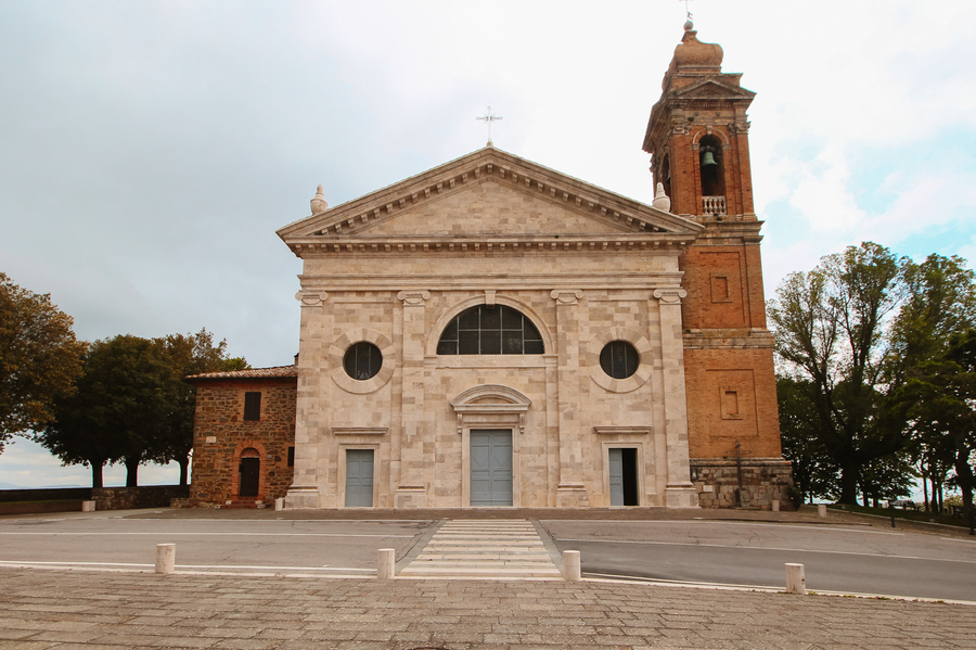 Santuario Madonna del Soccorso en Montalcino