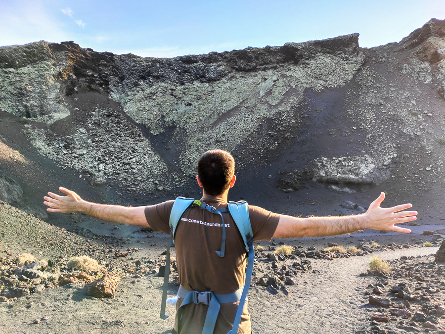 Senderismo por Lanzarote con niños